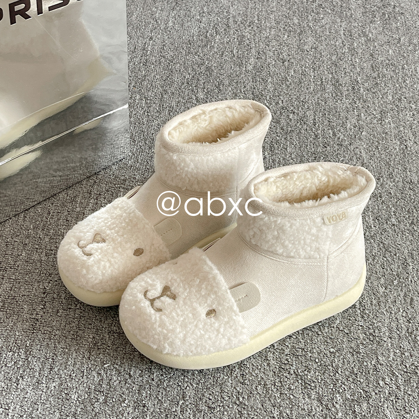 厚底雪地靴子女款爆款2025新款棉鞋女冬季保暖加绒加厚休闲毛毛鞋