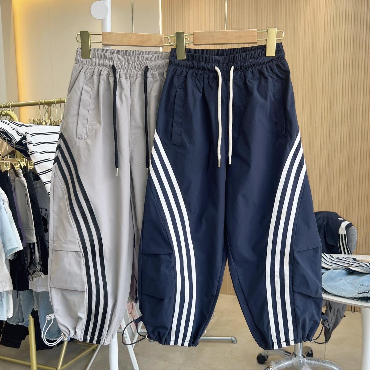 男童速干裤夏季儿童薄款长裤2025新款中大童休闲裤男孩裤子帅气潮