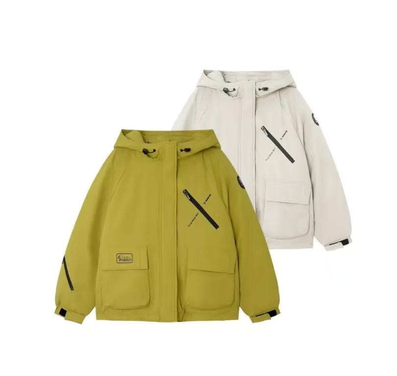 女款2025连帽冲锋衣棉服休闲风~23