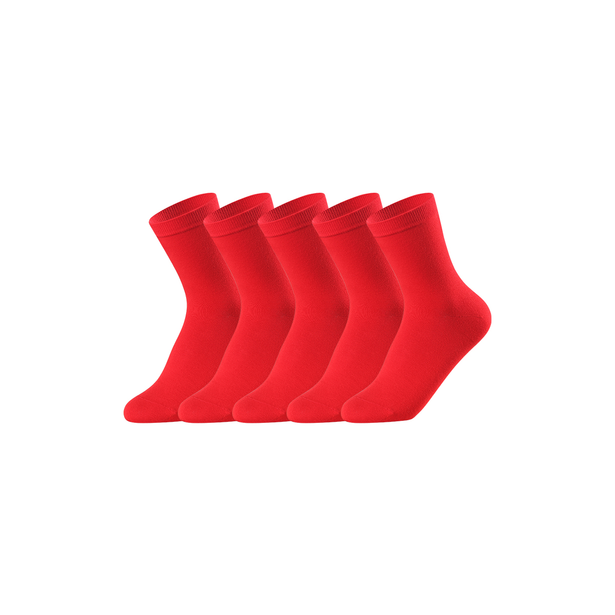 男女平板中筒好运中筒红棉袜 SE51868