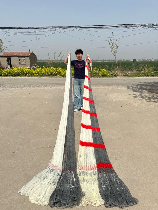 2指5米直径7米半重10斤铅坠子纯手工一开到顶