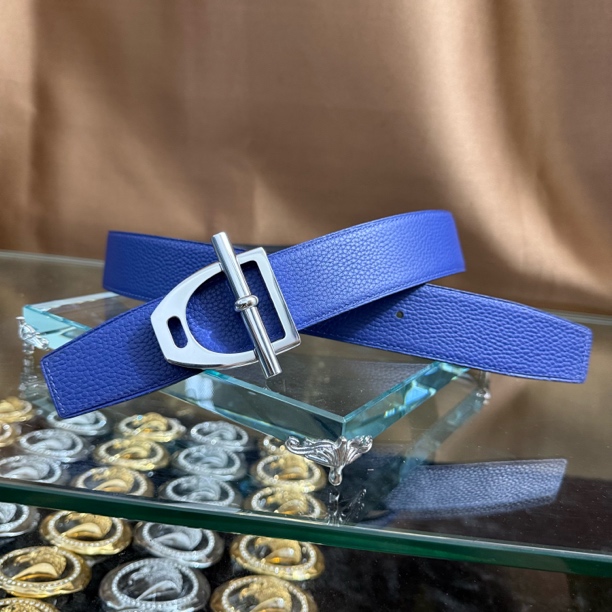 新款男女通用高档皮带休闲工字扣H扣牛皮腰带青中年商务情侣韩潮