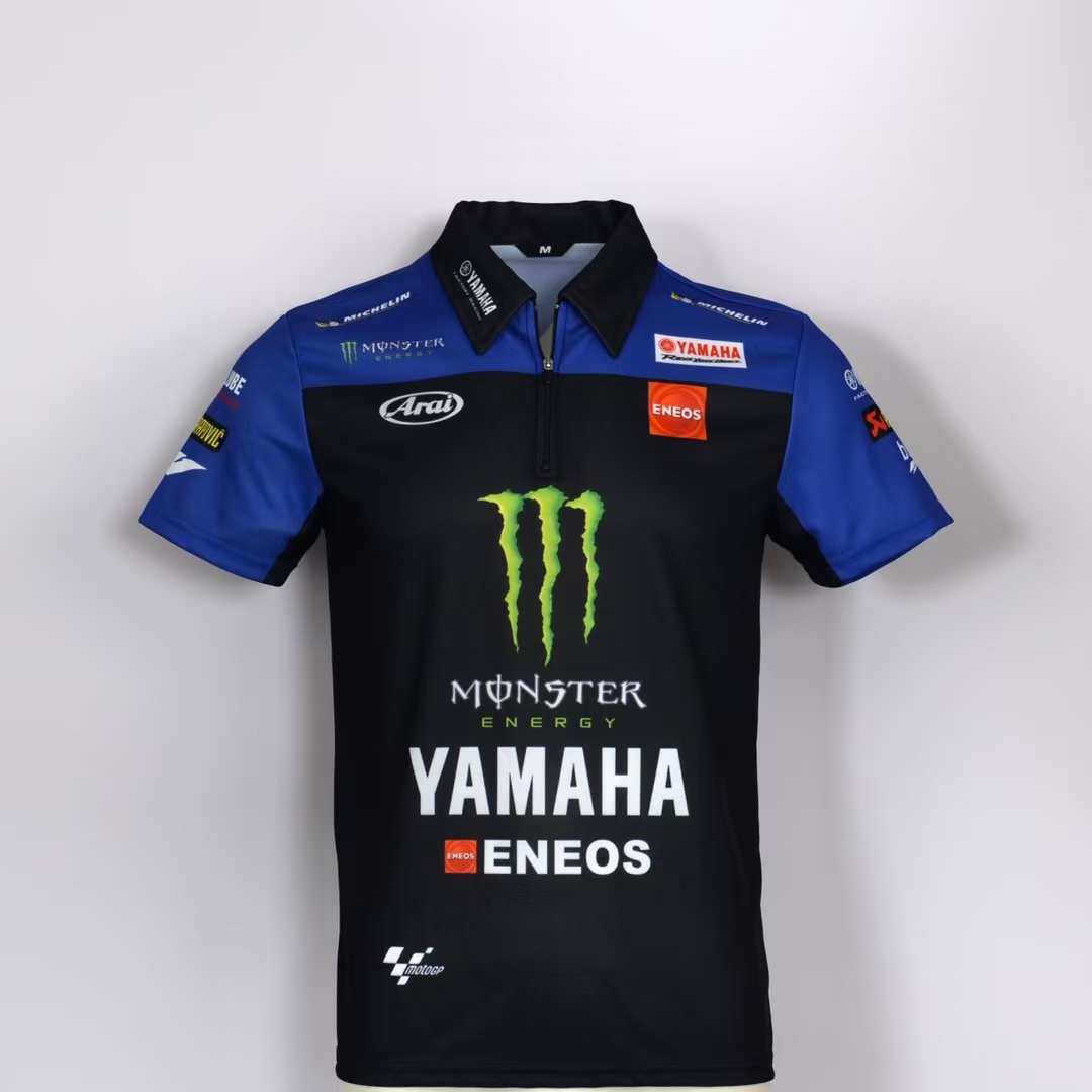 曼岛TT短袖达喀尔T恤MotoGP车队服赛车服厂队Polo衫定制速干透气