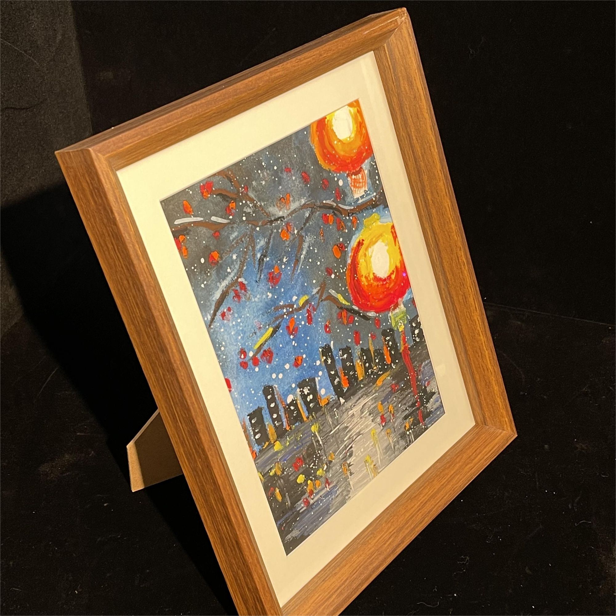 【新年快乐】本元艺术手绘客厅新年气象客厅摆件