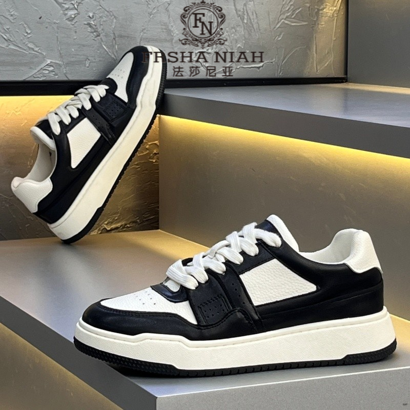 法莎尼亚男鞋秋季新款潮流男士百搭小白鞋男时尚低帮运动休闲板鞋