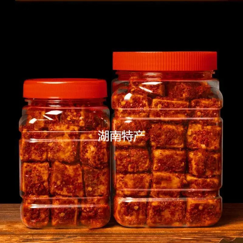 【半价抢2瓶】！湖南特色豆腐乳即食特辣香辣美味鲜香下饭开胃霉豆腐