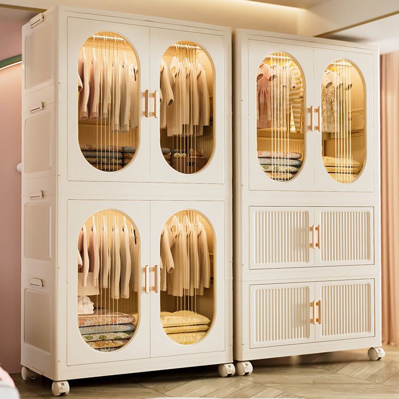 免安装宝宝衣柜儿童衣服整理箱婴儿小衣橱塑料家用简易收纳储物柜