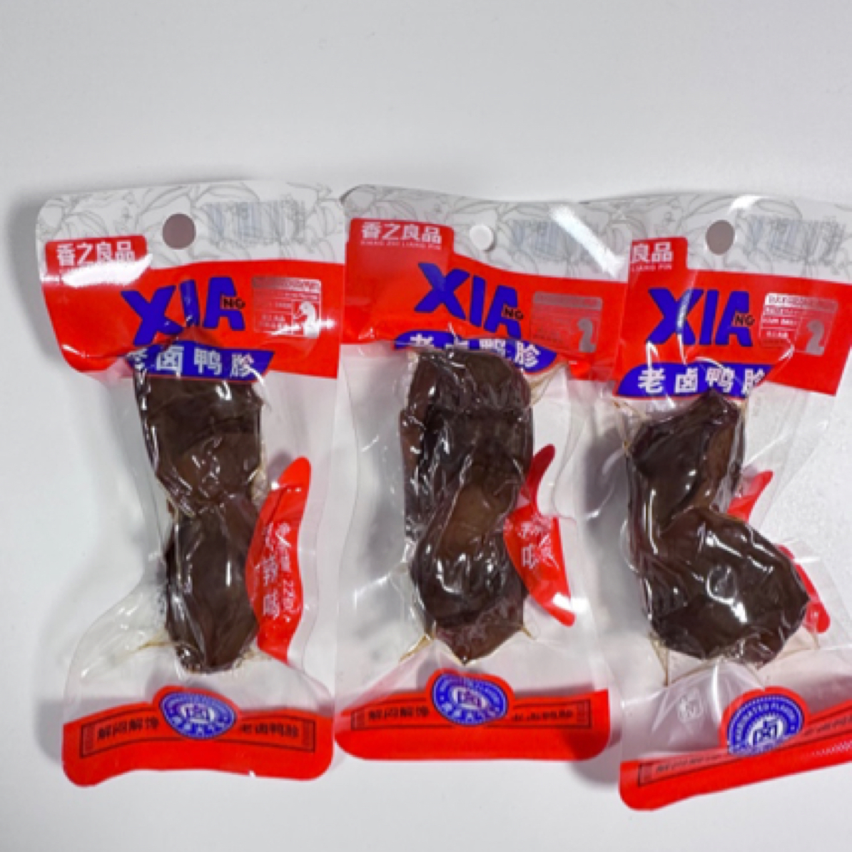 香之良品老卤鸭胗鸡翅开袋即食魔鬼香辣零食无骨香之良品鸭胗鸡爪