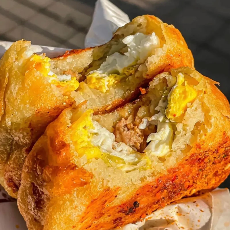 【顺丰发货】鲜肉鸡蛋汉堡半成品速食懒人早餐食品汉堡肉饼半成品