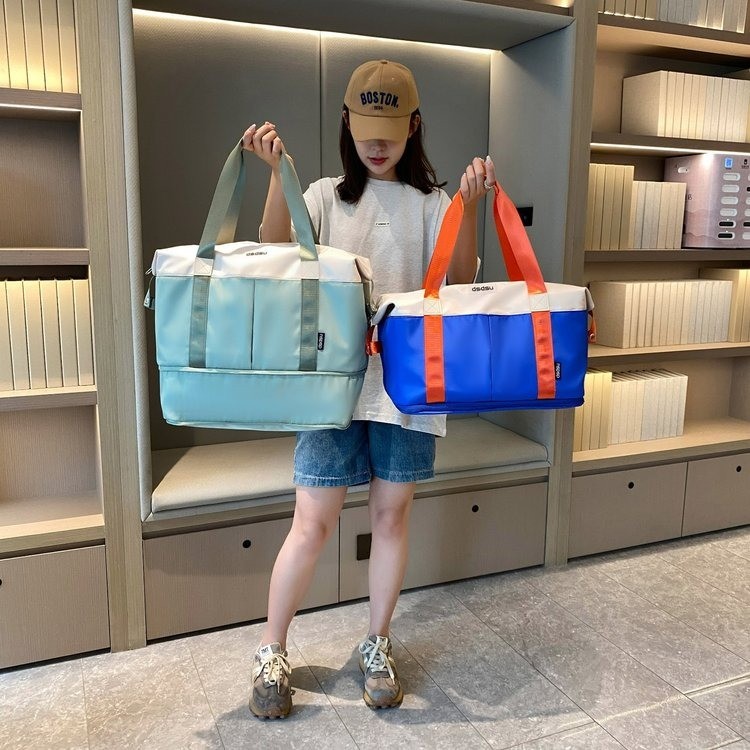 旅行包大容量拉杆手提出差可拓展待产收纳包运动健身旅行包行李包