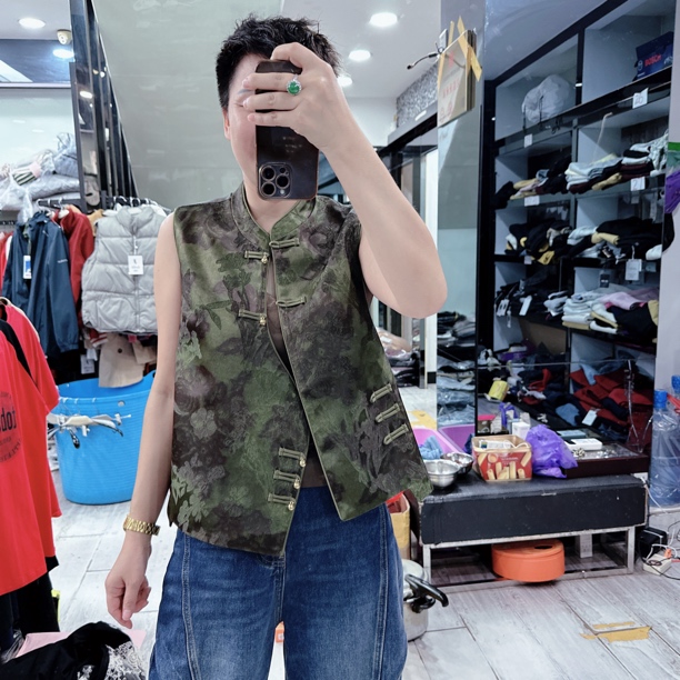 新款国风高级时尚百搭马甲81018美丽