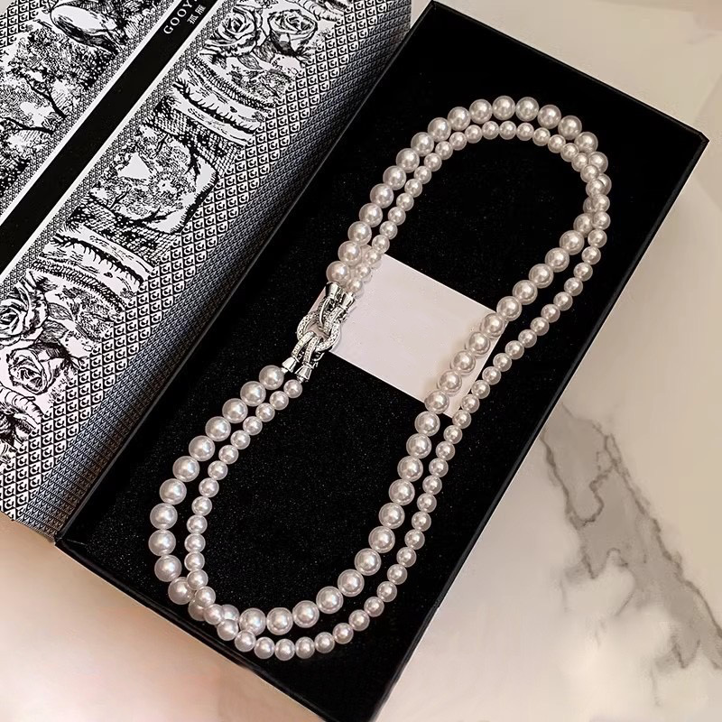 非金属布艺项链 2024新款高级轻奢气质百搭优雅时尚项链XL122902