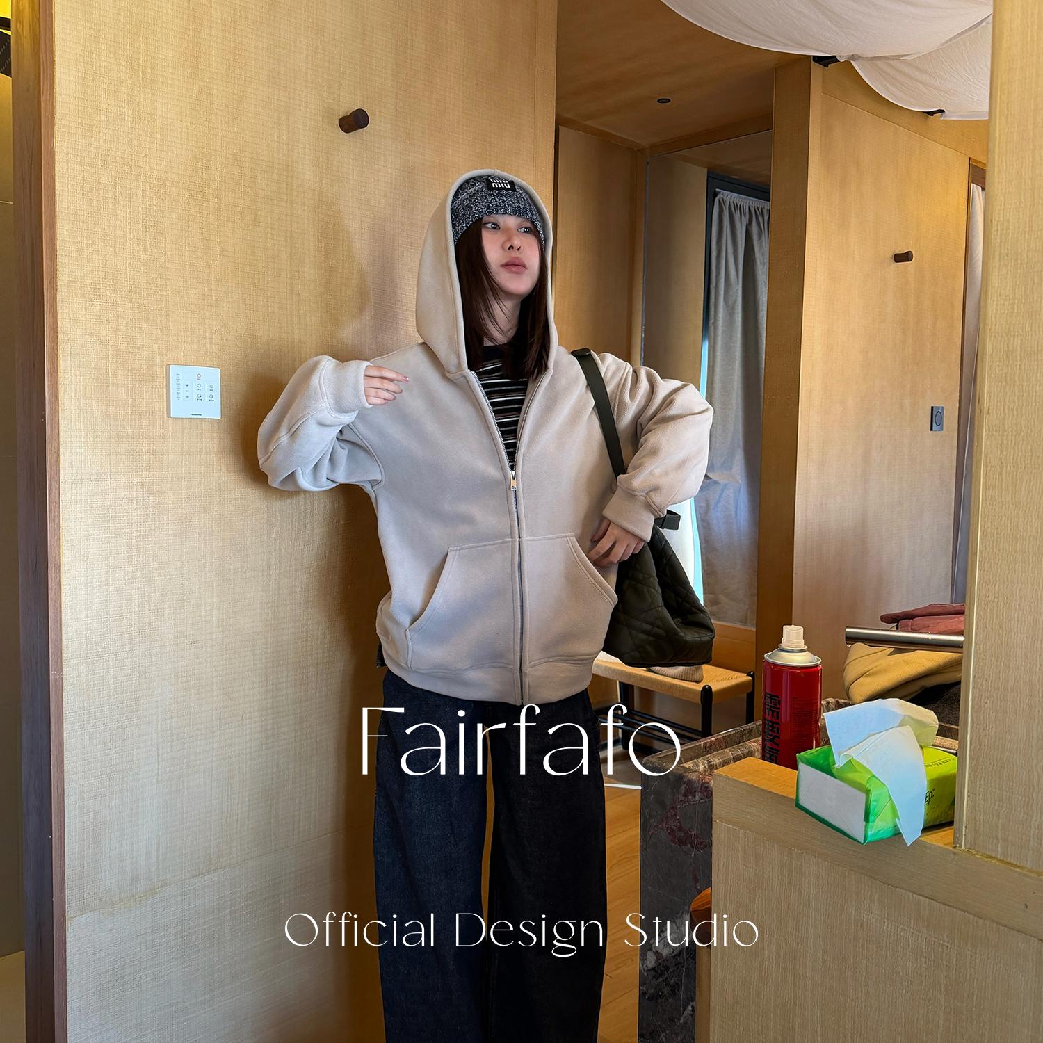 【大版绒面卫衣外套】WY511B5003