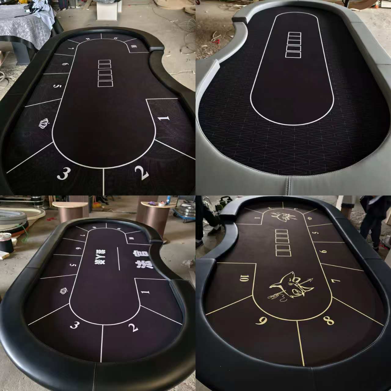 德州扑克桌定制，当天发货