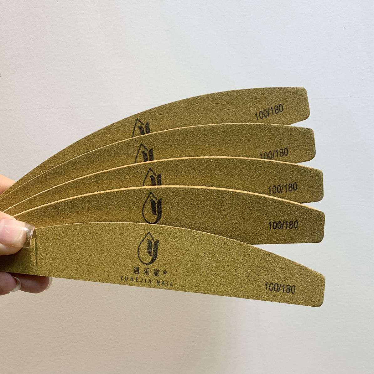 水洗耐磨不掉砂带刻度搓条方便对比修甲型美甲工具