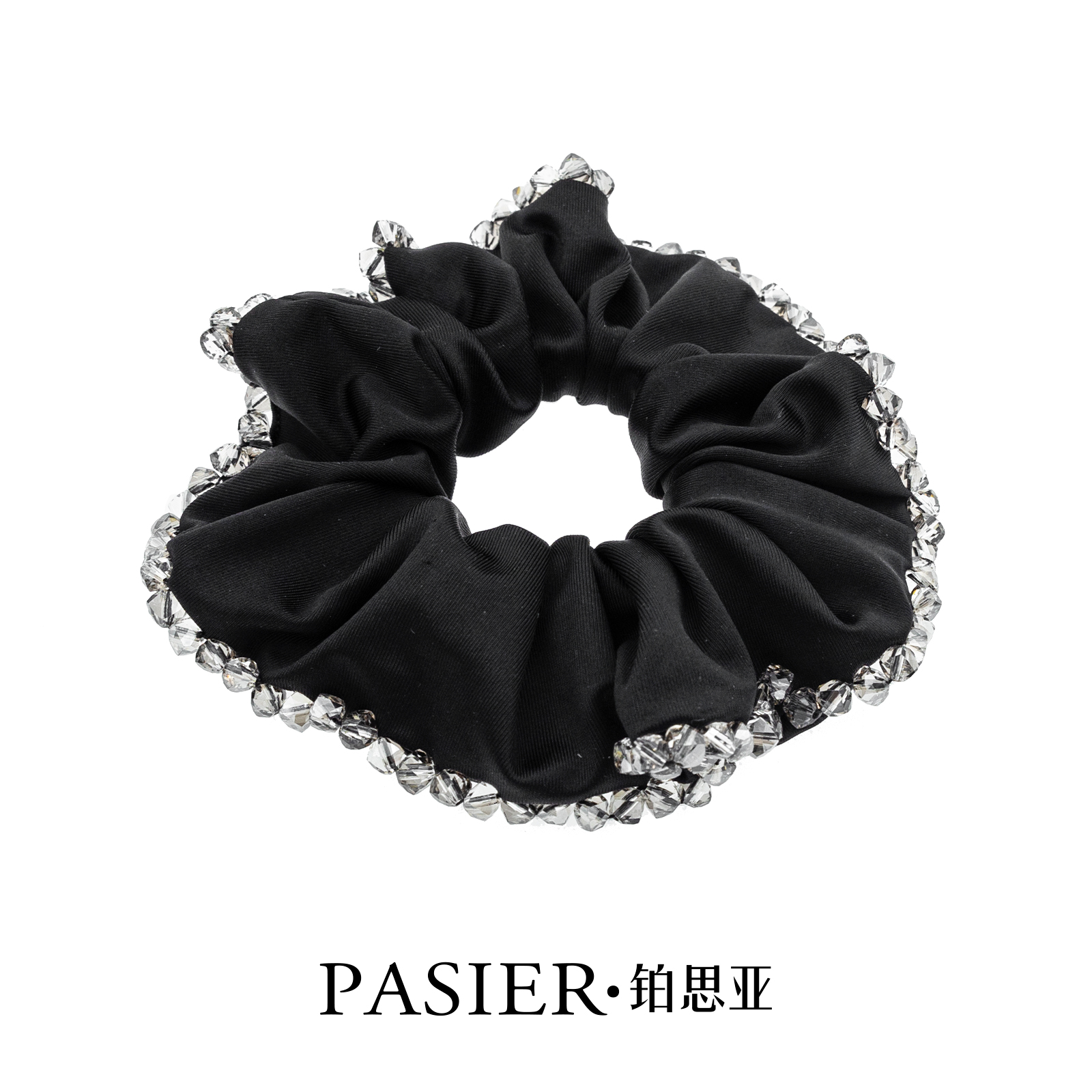 铂思亚 落日鎏金 新款缎面流苏大肠发圈感时尚发圈思思专属CC963