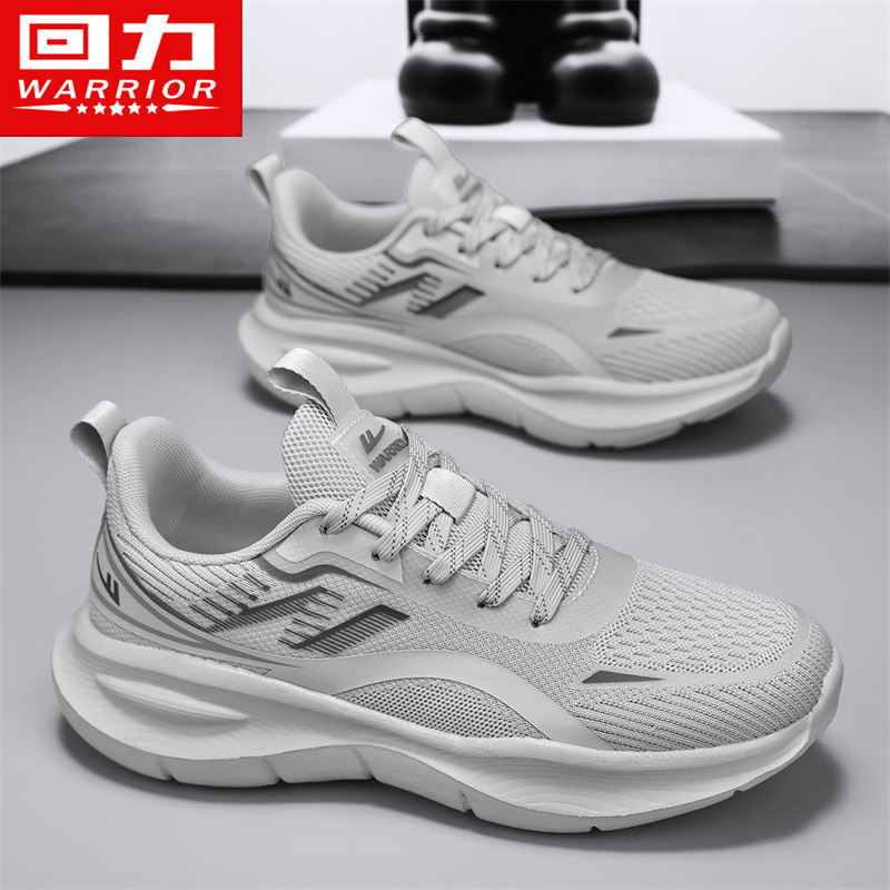 回力跑步运动鞋男士爆款2025新款秋季透气百搭旅游鞋开车休闲鞋潮