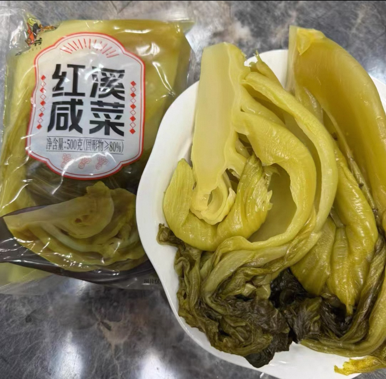 陆河红溪咸菜    潮汕特产农产品