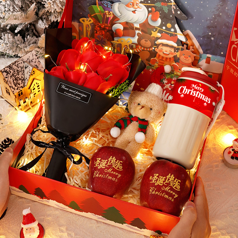 圣诞节礼物送女朋友女生闺蜜老婆女生女士平安夜巧克力高级感礼盒