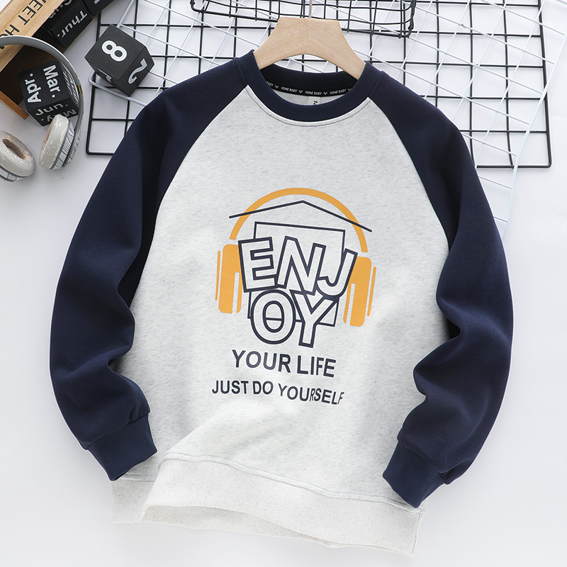 胖男童加肥加大春季卫衣儿童中大童童装胖孩子春装上衣潮99275