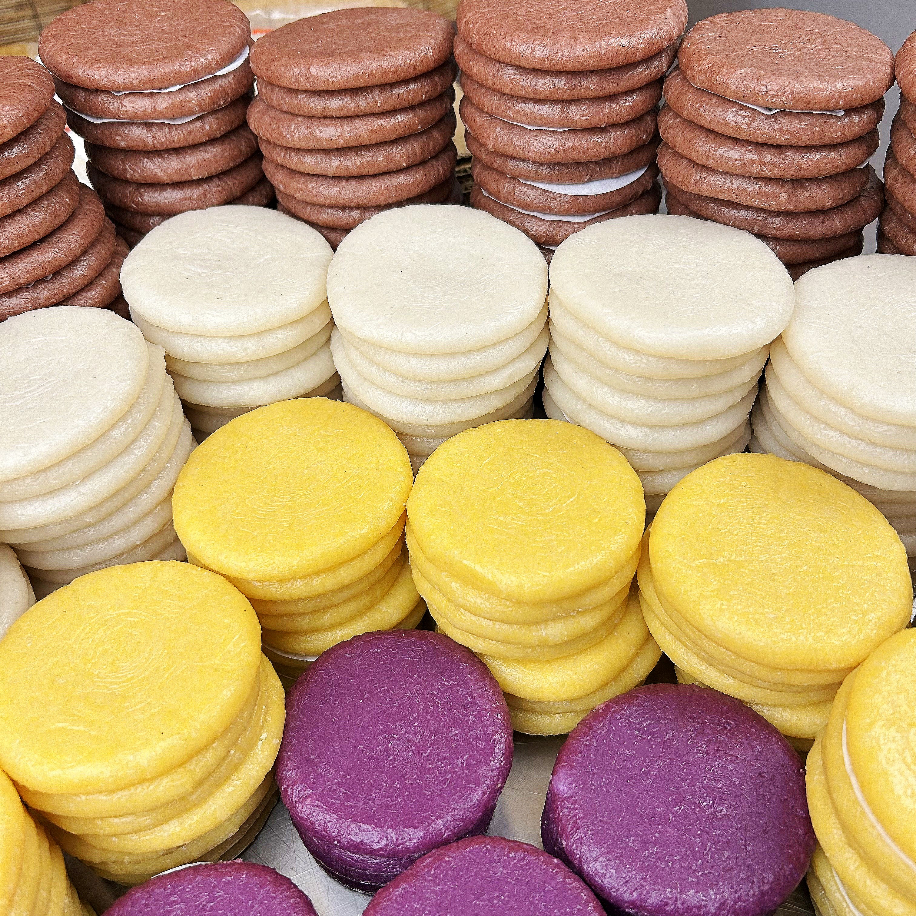 【恩施手工糍粑】125克纯糯米高粱玉米紫薯糍粑独立包装糯低脂粗粮