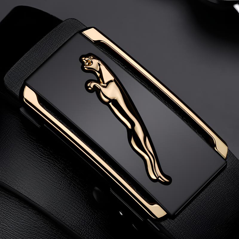 高档皮带男士真皮牛皮腰带裤腰带男款青中年休闲商务百搭裤带