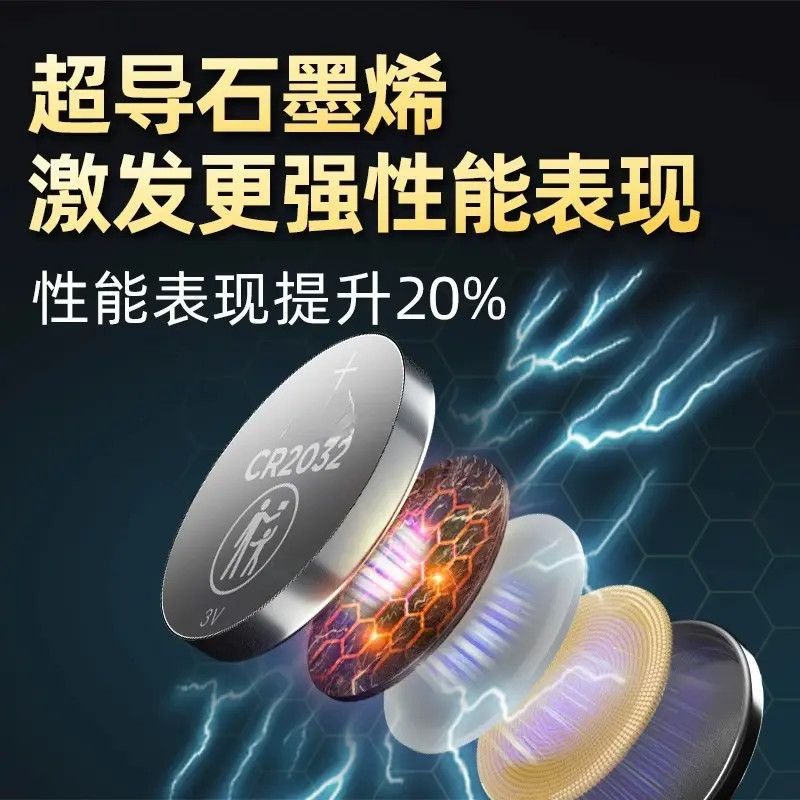 CR2032纽扣电池汽车钥匙遥控器钥匙通用电脑主板大众奥迪宝马奔驰