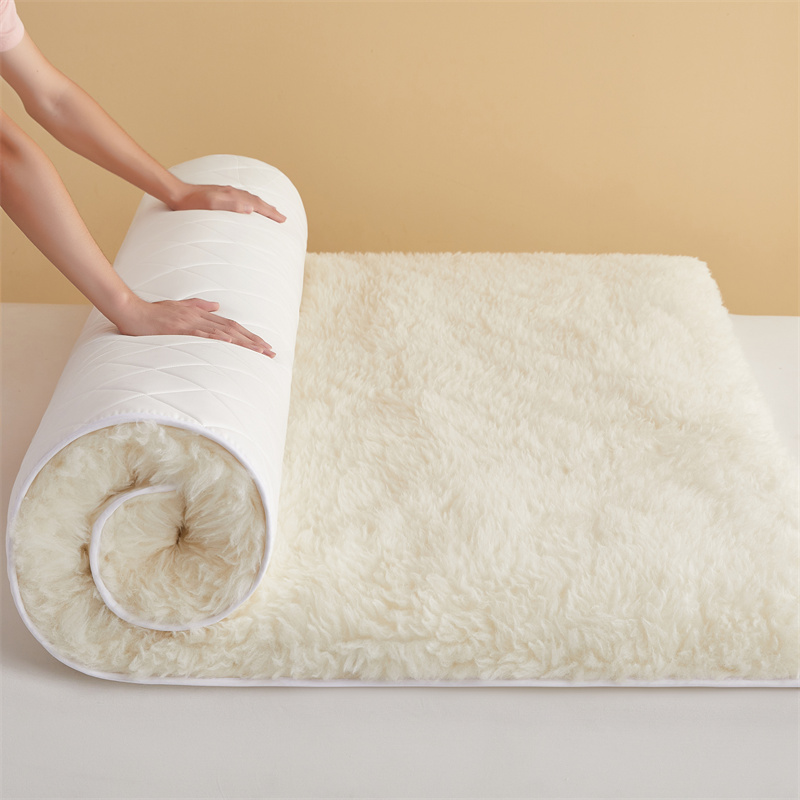 澳洲羊毛床垫软垫家用卧室保暖毯子垫被床褥子单人冬天加厚冬季