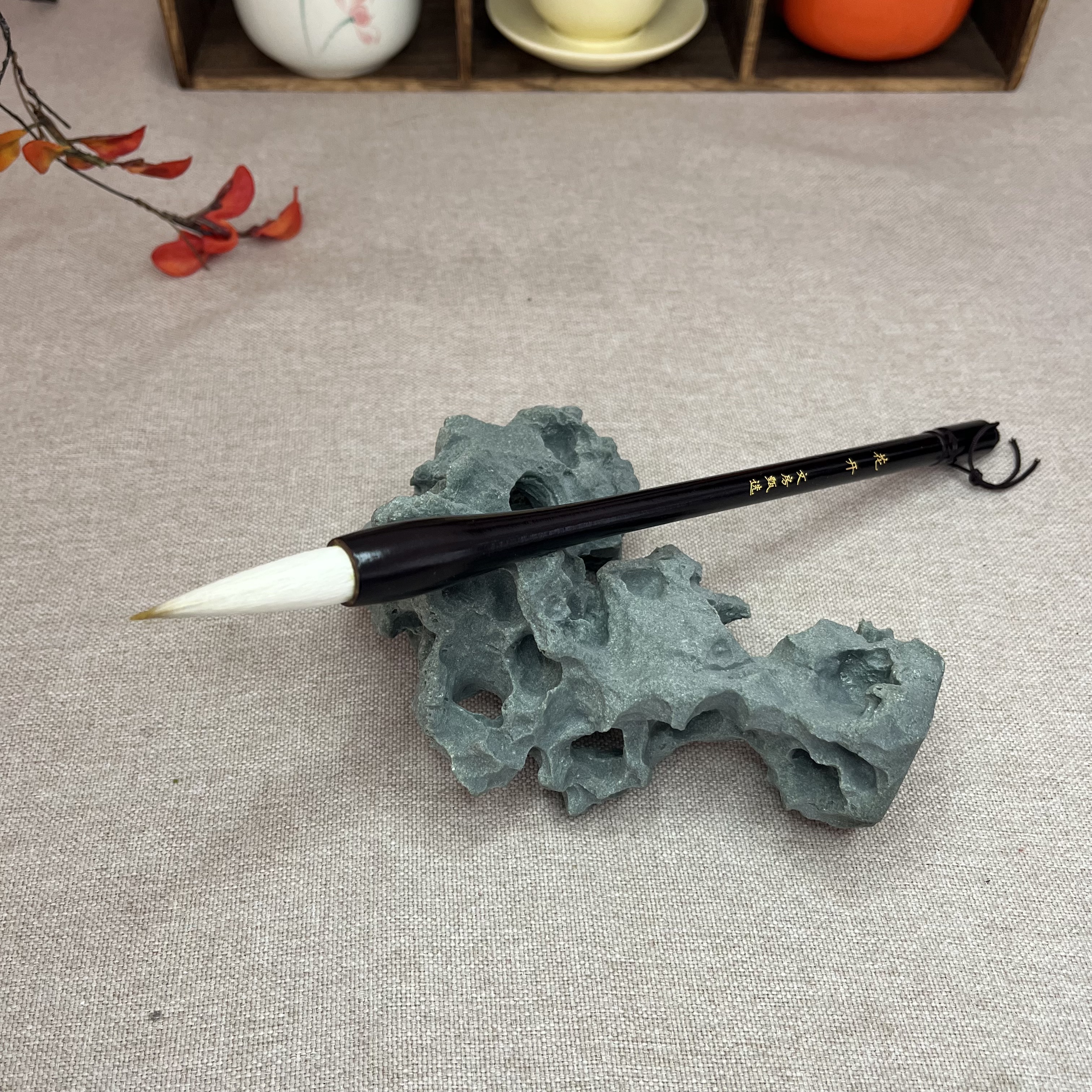 【老师同款-花开】兼毫毛笔出锋4.3口径1.1国画牡丹花头毛笔专用