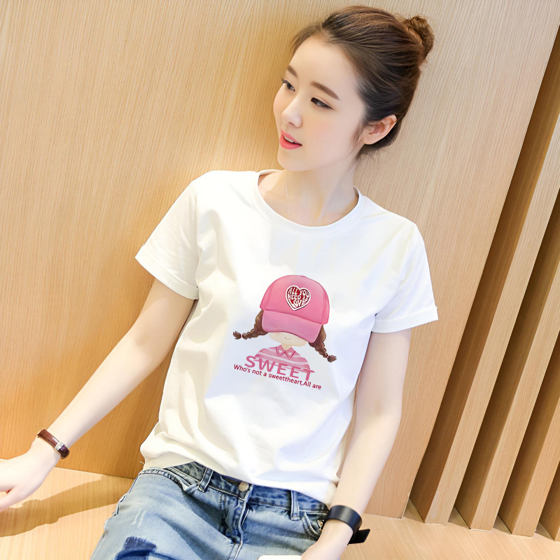 纯欲风洋气t恤别致漂亮小衫女装甜美可爱风格夏季2025新款短袖
