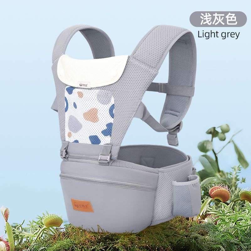 婴儿背带腰凳轻便四季抱娃神器宝宝外出多功能两婴儿前抱腰凳背带