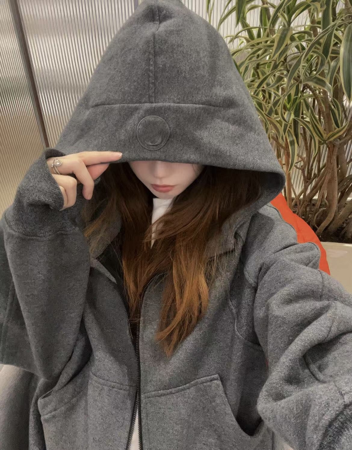 lulu原标同款瑜伽服Scuba女士连帽宽松卫衣休闲运动瑜伽上衣外se