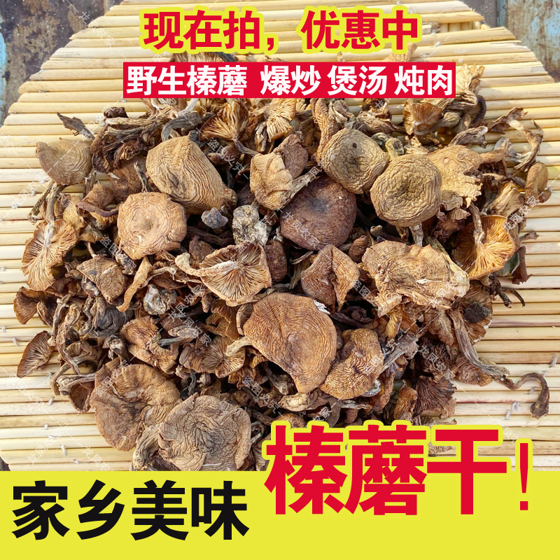 【一斤装】榛蘑野生榛蘑 承德本地榛蘑卤汤爆炒炖鸡蘑菇食用菌干货