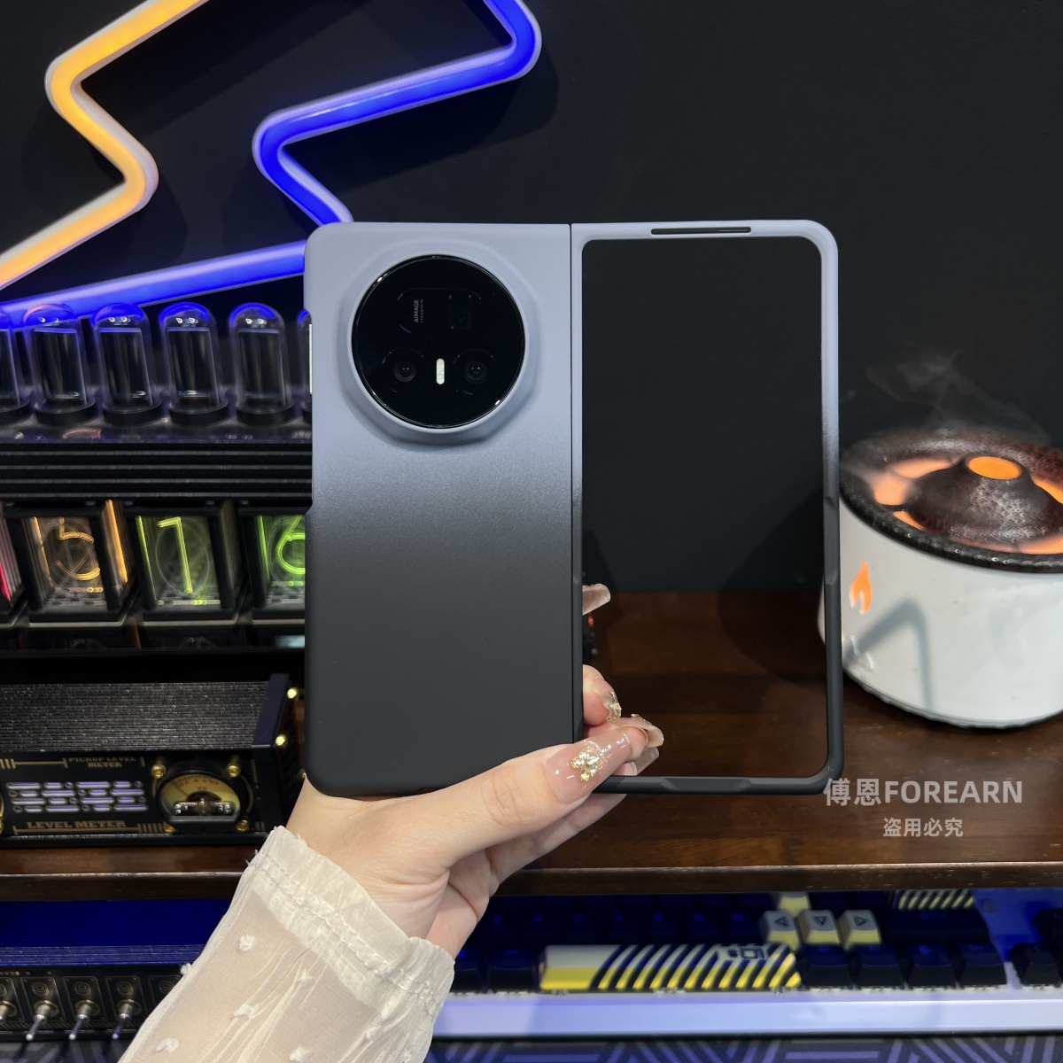 适用于荣耀magicv5手机壳v5保护套折叠屏超薄新款渐变全包防摔