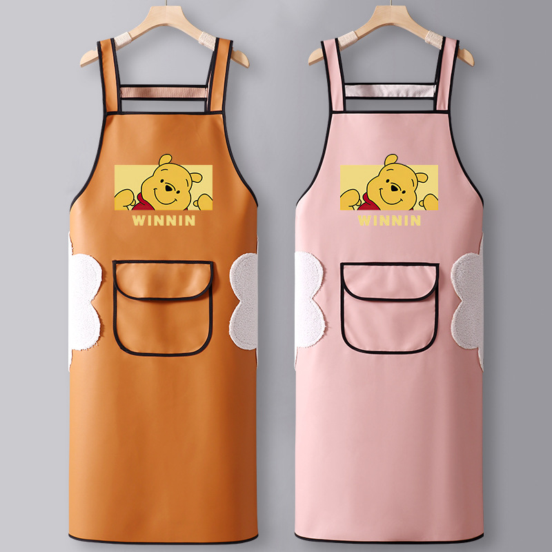 围裙防水防油厨房家用大码工作服加肥加大斤餐饮专用做饭女网红