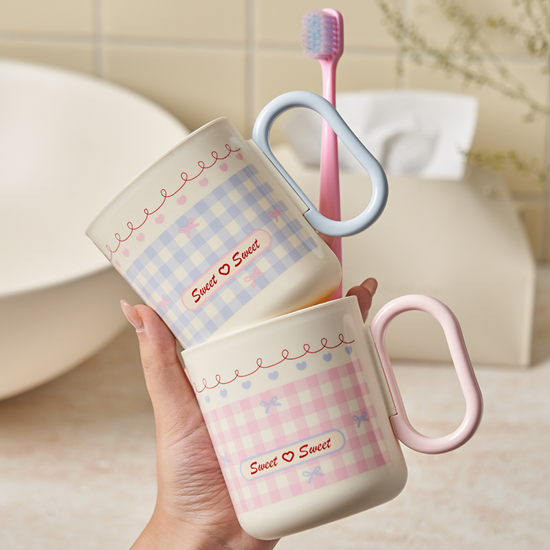 高颜值洗漱刷牙刷牙漱口儿童牙缸卡通家用学生宿舍情侣漱口杯杯子