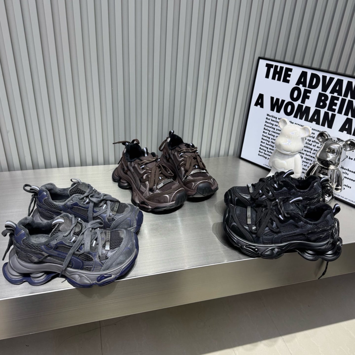 爆款老爹鞋女款2025秋冬季新款金属扣厚底松糕运动休闲鞋流行女鞋