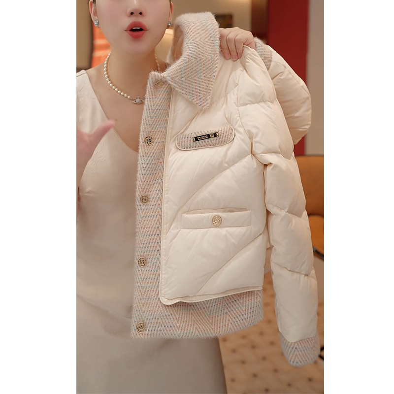 冬季加厚显瘦翻领棉服外套女2026新款设计感洋气宽松保暖棉衣棉袄