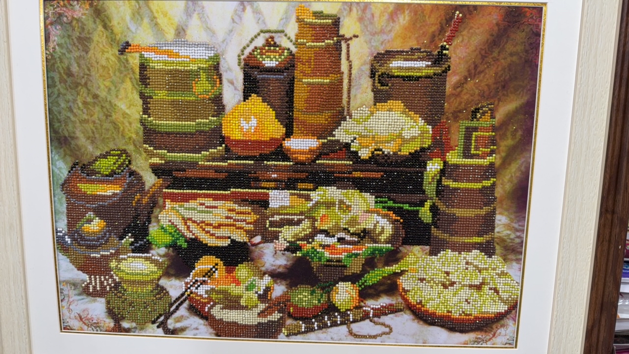 餐厅画60×45钻石画