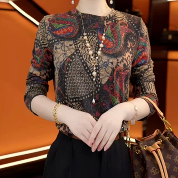 专柜上新2025高级感舒适衬衫秋冬气质打底衫