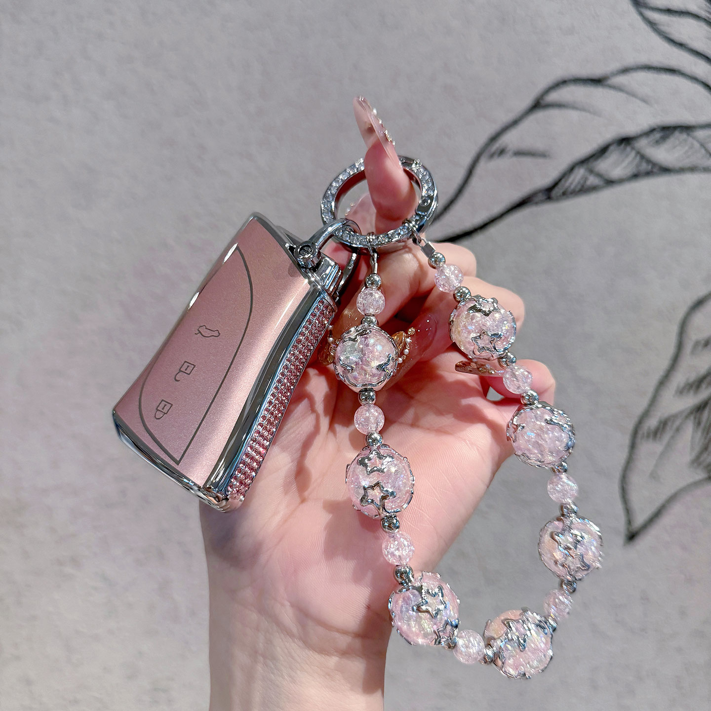 适用于雷克萨斯es200钥匙套rx300车es300h扣nx260壳LS/LC/UX女款