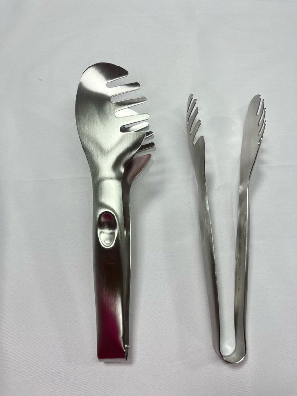 304不锈钢多功能食品夹适用于烧烤牛排沙拉面条等多种食物