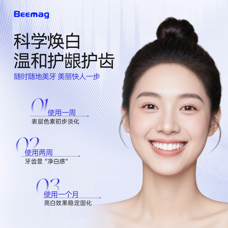 Beemag牙齿美白冷光仪官方正品美牙仪美白凝胶洗牙仪美白去黄神器