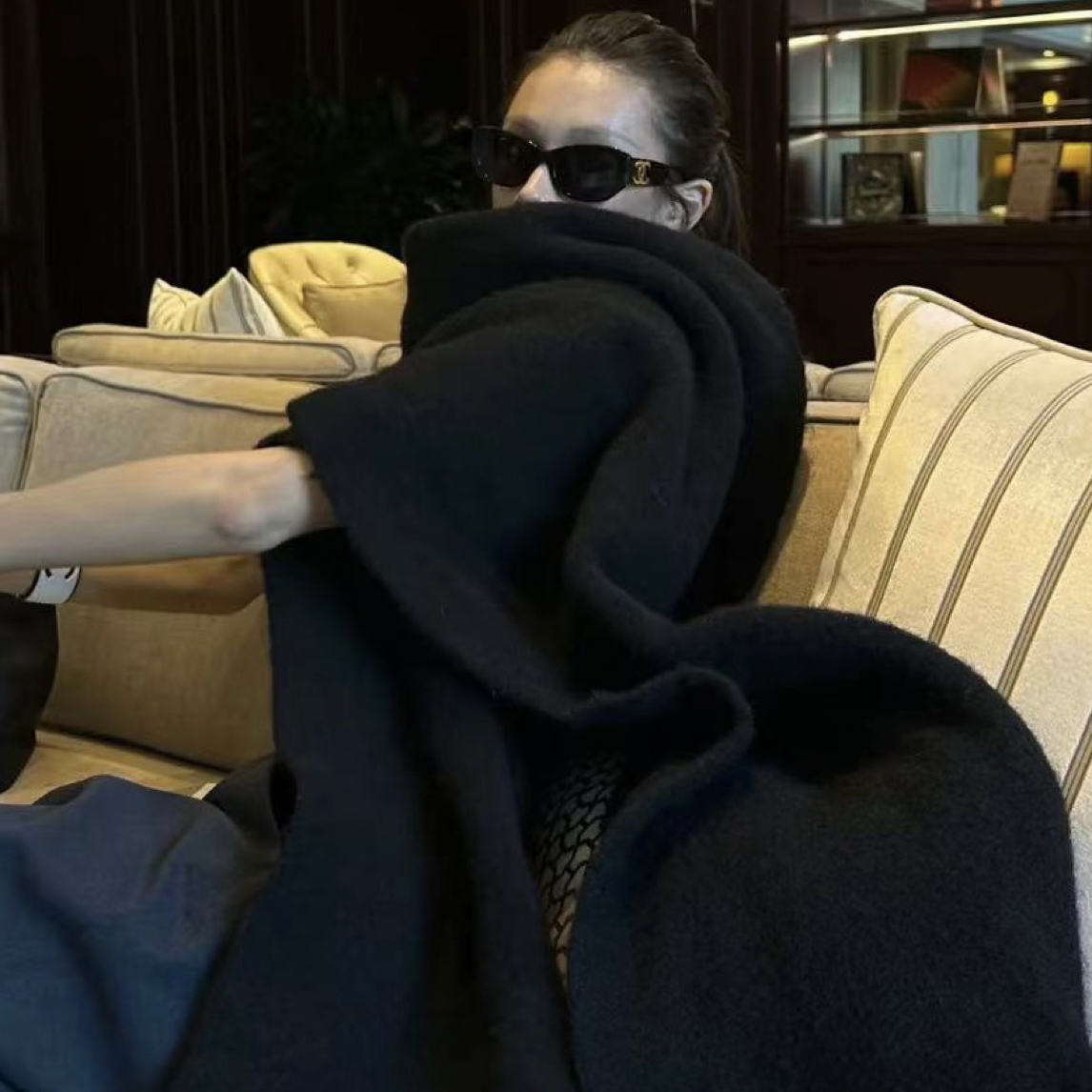 正确芯片高端定制/时尚定制/羊绒ins保暖围巾冬季/披肩