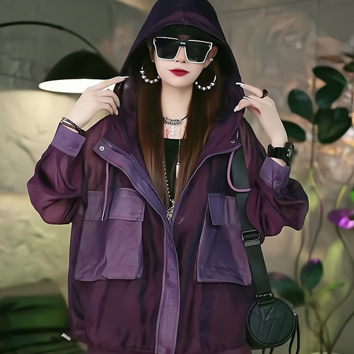 欧货重磅2025年夏季新款女装户外穿搭防晒外套高级感穿搭漂亮上衣