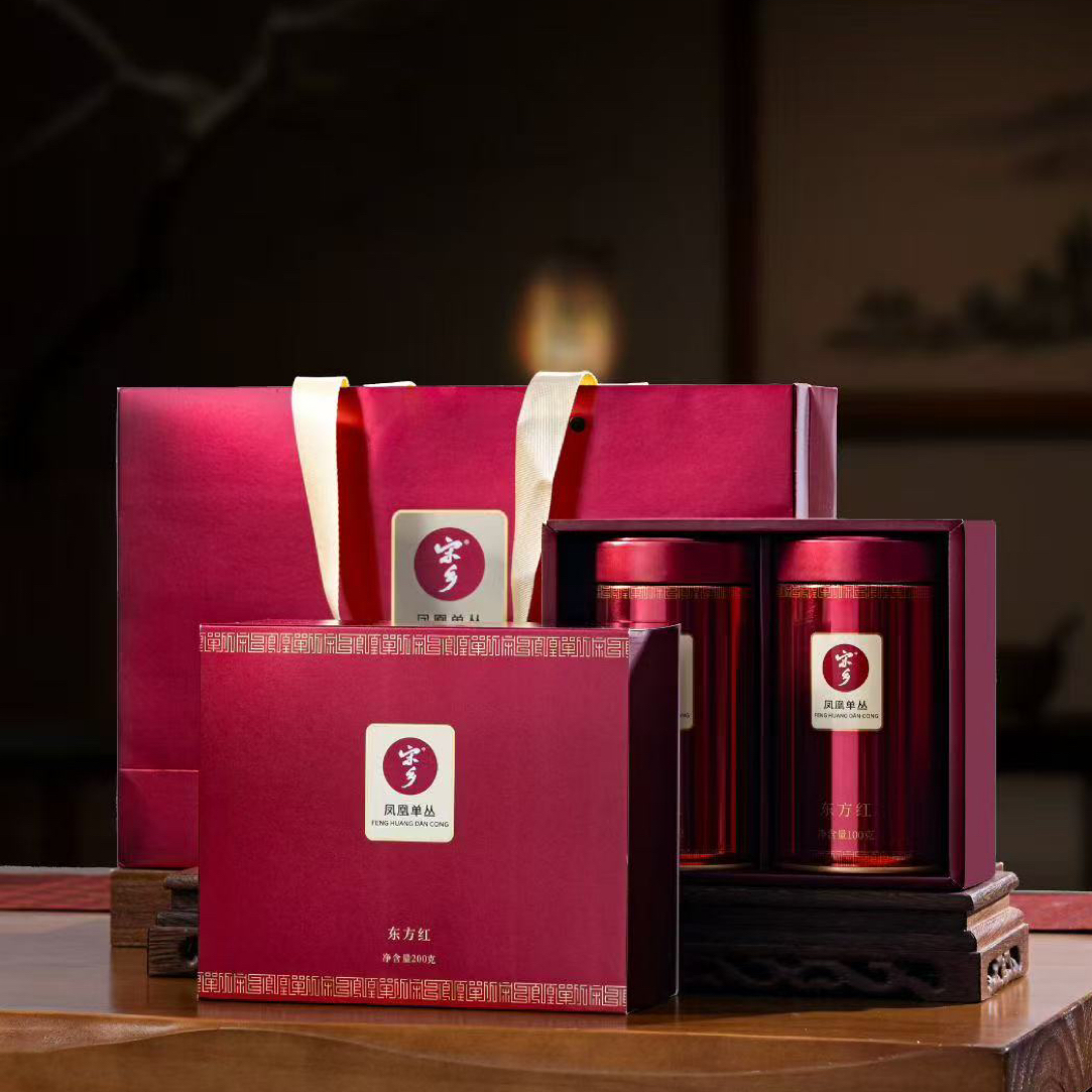 宋乡凤凰单丛东方红100克罐装散茶高端茶礼中秋送礼佳品