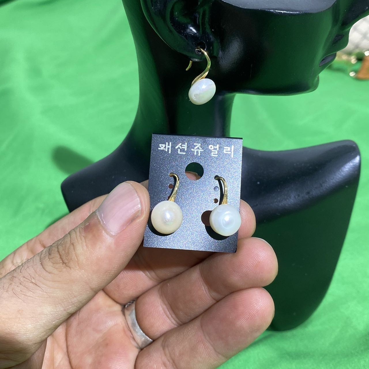 纯铜花岗石耳饰 苏爱米日用品店marwayit 耳环