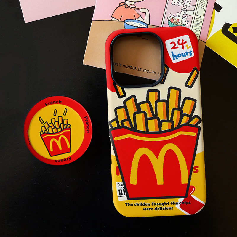 麦门薯条磁吸菲林二合一适用苹果17/16promax手机壳华为小米15