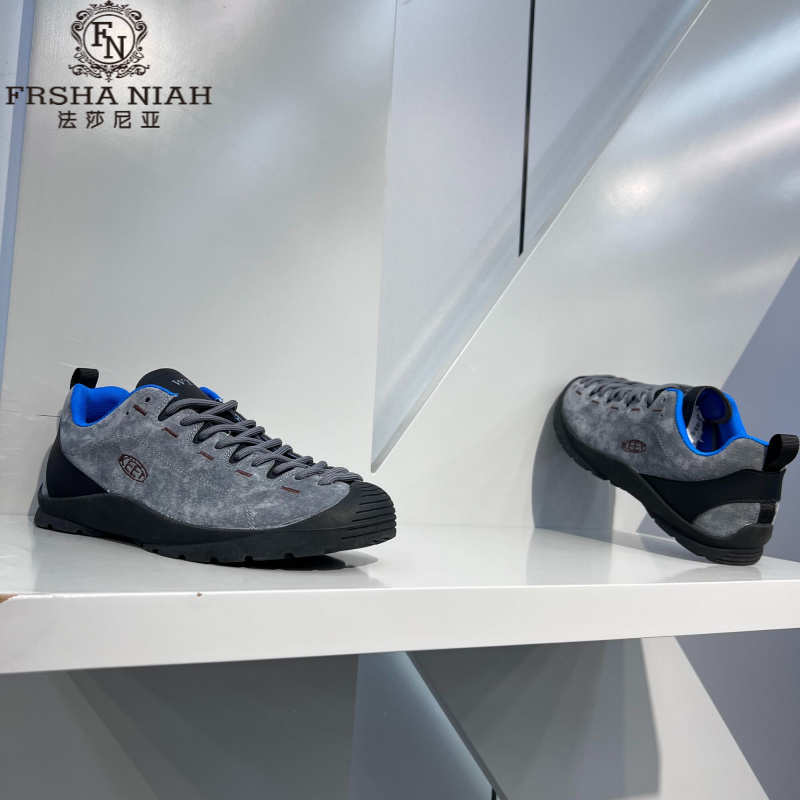 法莎尼亚舒适轻便潮流百搭男鞋秋季流光风男士秋季休闲运动低帮鞋