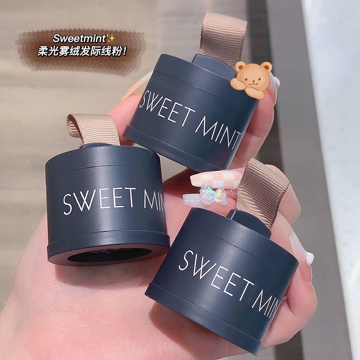 发际线蓬松修容粉阴影修饰填充额头发际线禁欲系彩妆学生平价ins